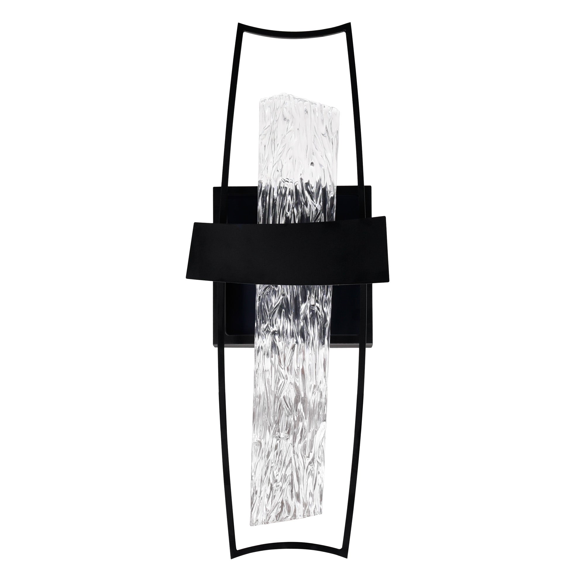 Guadiana Wall Lights Black Satin Gold LED
