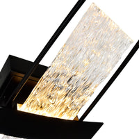 Guadiana Wall Lights Black Satin Gold LED