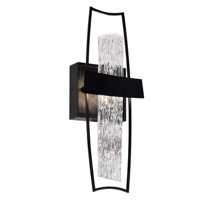 Guadiana Wall Lights Black Satin Gold LED