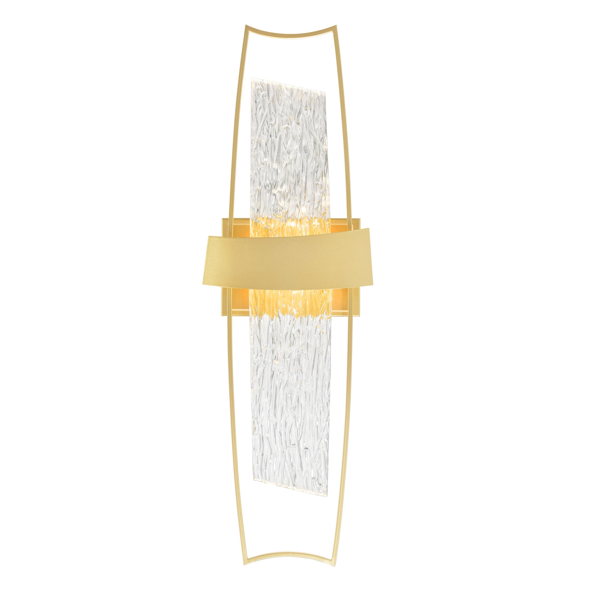 Guadiana Wall Lights Satin Gold LED