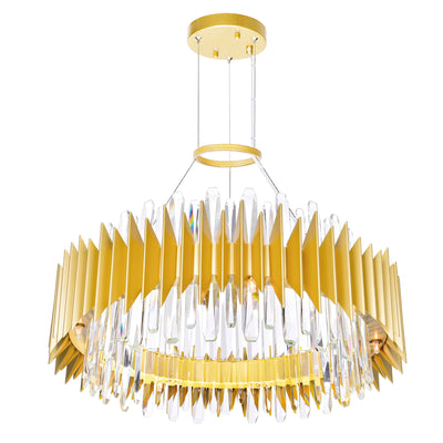 Cityscape Chandeliers 18 Light Satin Gold