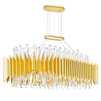 Cityscape Chandeliers 20 Light Satin Gold