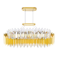 Cityscape Chandeliers 20 Light Satin Gold