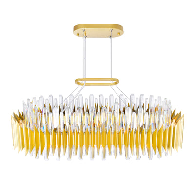 Cityscape Chandeliers 20 Light Satin Gold