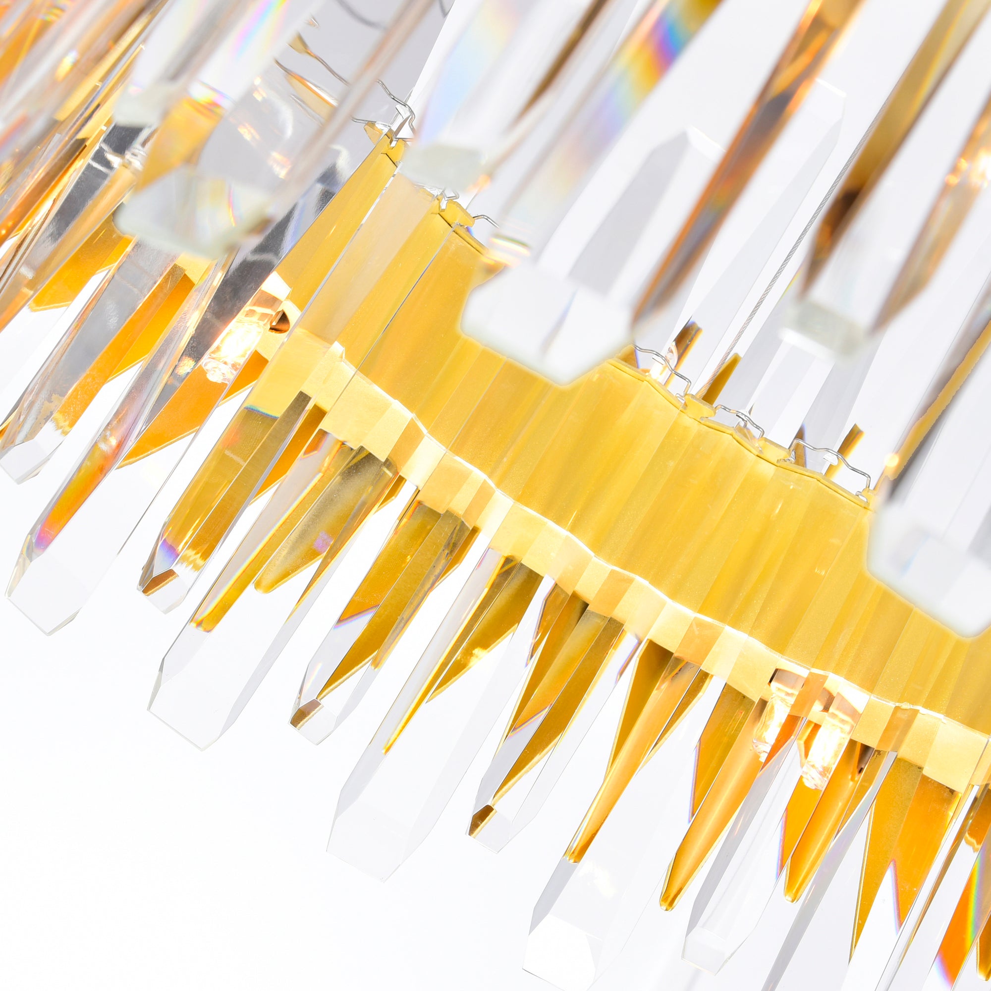 Cityscape Chandeliers 20 Light Satin Gold