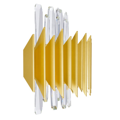 Cityscape Vanity Lights Satin Gold 7 Lights