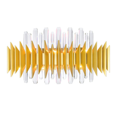 Cityscape Vanity Lights Satin Gold 7 Lights
