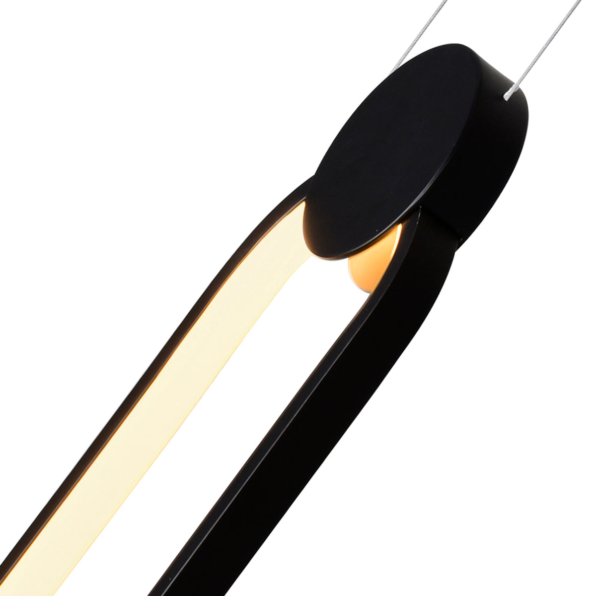 Pulley Integrated LED 1 Light 4 Inch Black Mini Pendant