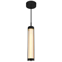 Neva 3in Black Pendant Integrated LED