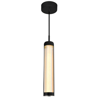 Neva 3in Black Pendant Integrated LED