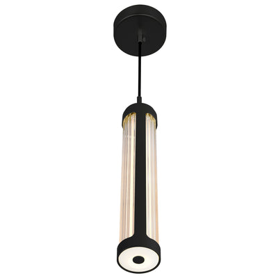 Neva 3in Black Pendant Integrated LED