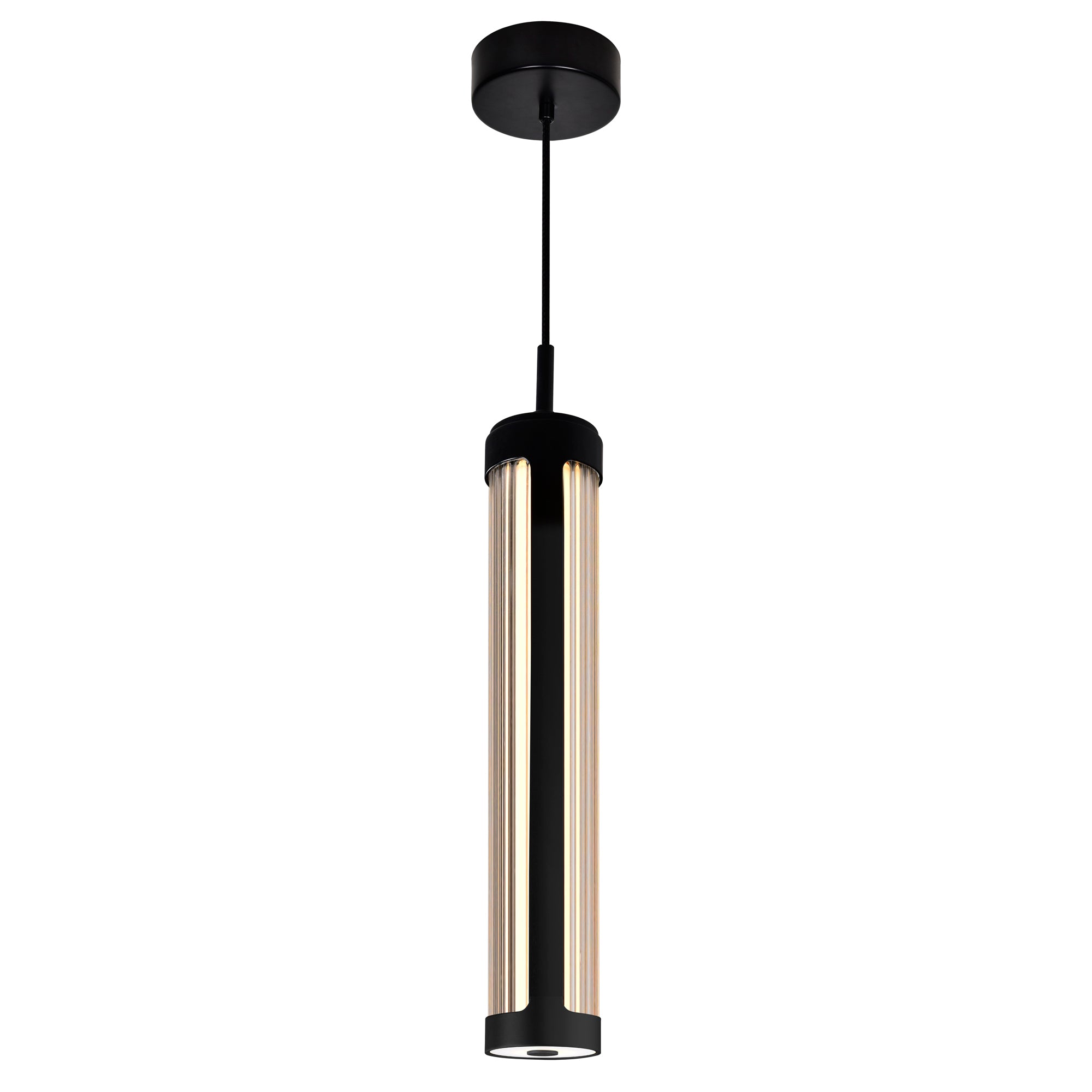 Neva 3in Black Pendant Integrated LED