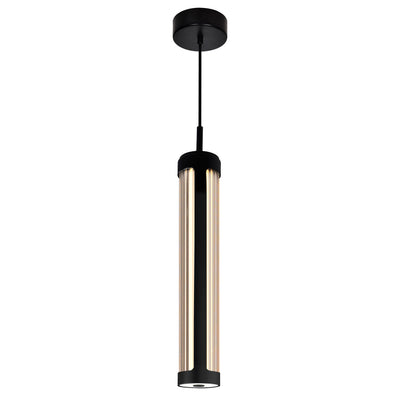 Neva 3in Black Pendant Integrated LED