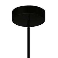 Oskil Chandeliers Black Finish LED 31in