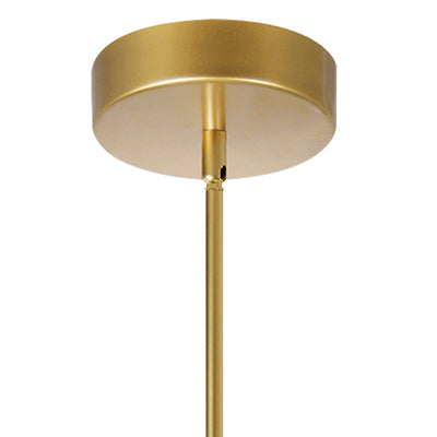 Oskil Chandeliers Satin Gold Integrated LED