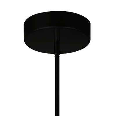 Oskil Chandeliers 43in Black Integrated LED