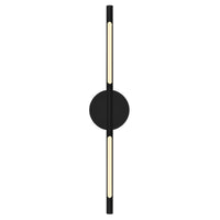 Oskil Vanity Lights Integrated Black 24in