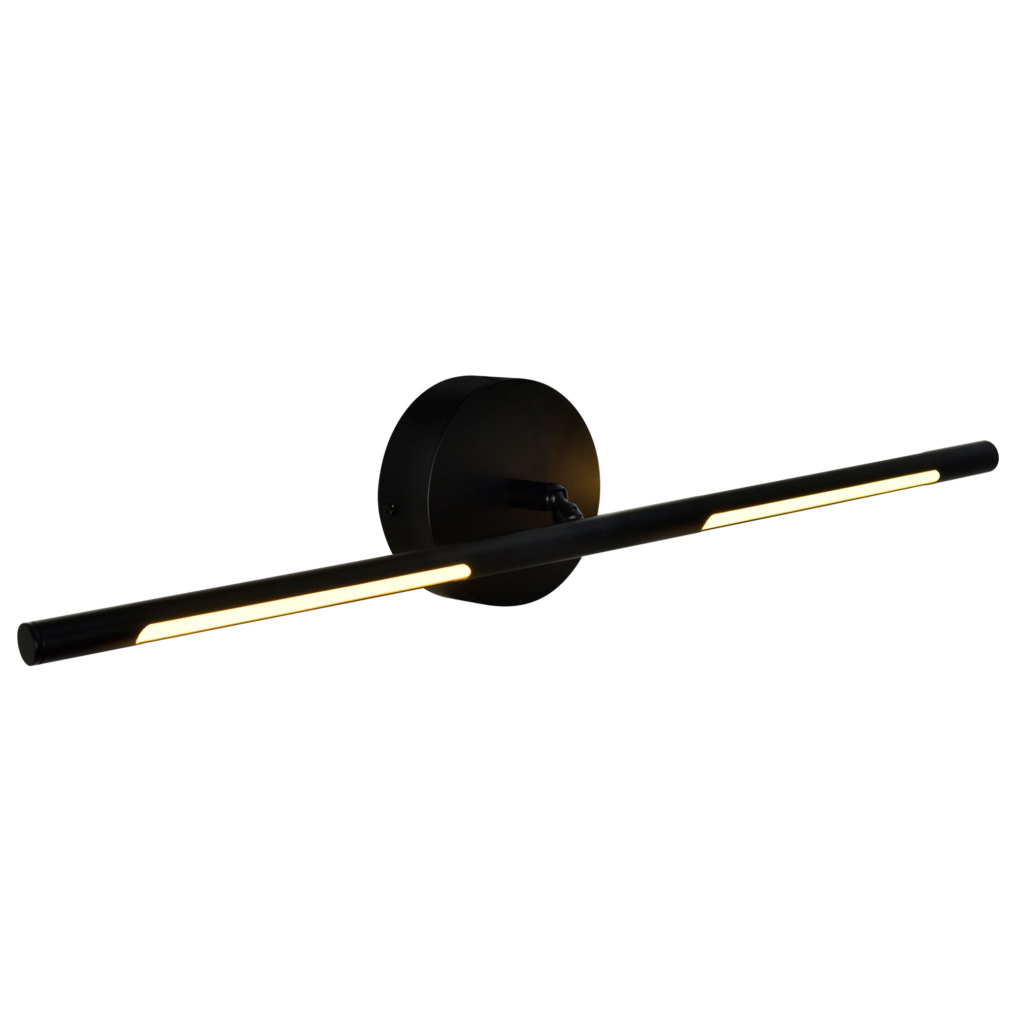 Oskil Vanity Lights Integrated Black 24in