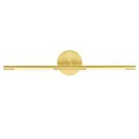 Oskil Vanity Lights Satin Gold Integrated LED