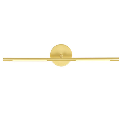 Oskil Vanity Lights Satin Gold Integrated LED