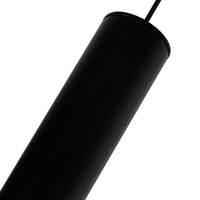 Lena Pendants Black Integrated LED 5 Inch