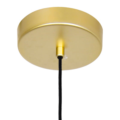 Lena Pendants Satin Gold Integrated LED 5in