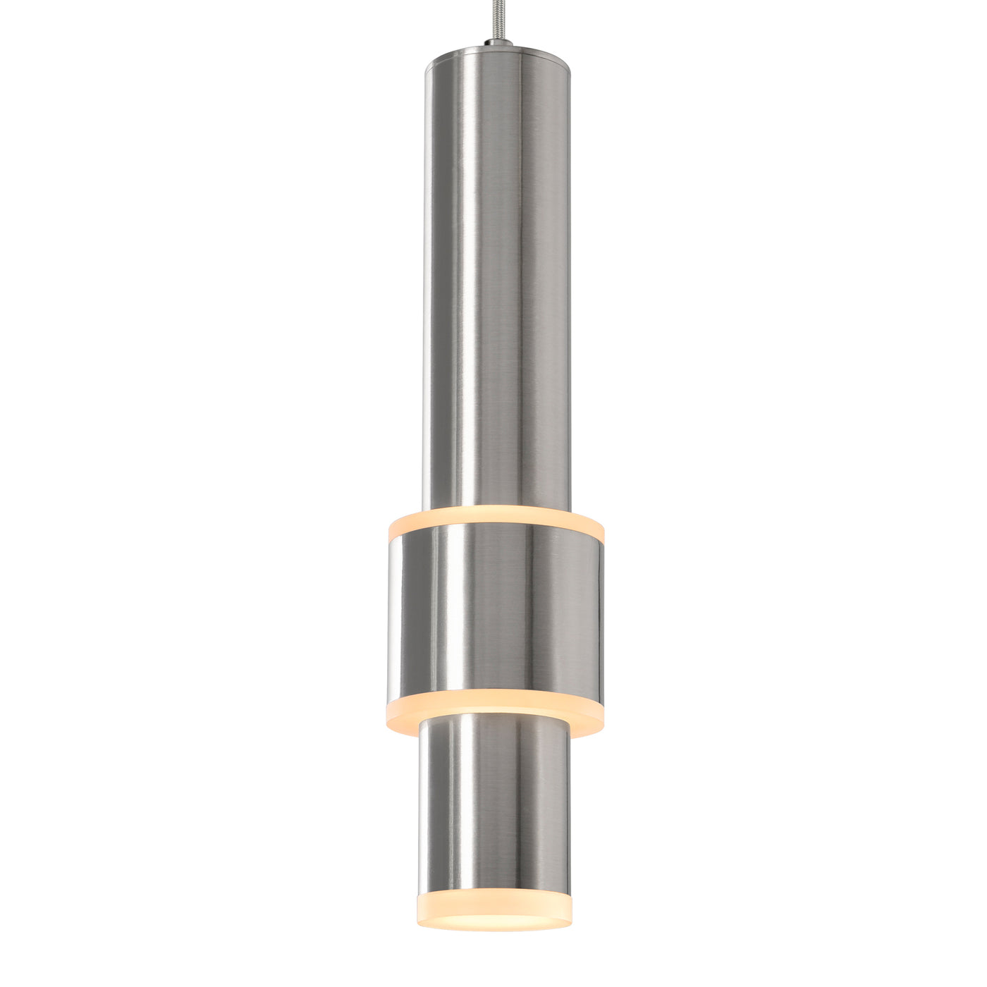 Lena Pendants Satin Nickel 5 Inch LED