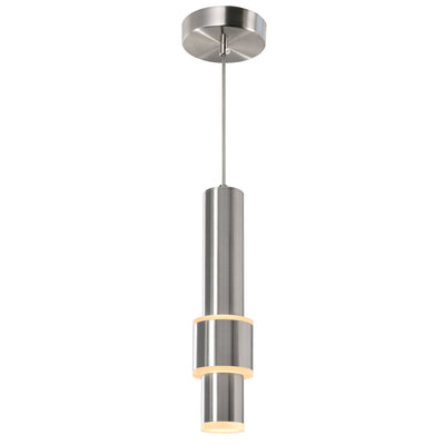 Lena Pendants Satin Nickel 5 Inch LED