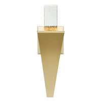 Catania Wall Lights Satin Gold Integrated LED