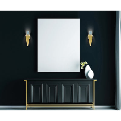 Catania Wall Lights Satin Gold Integrated LED