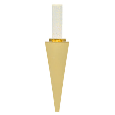 Catania Satin Gold Integrated LED Wall Light