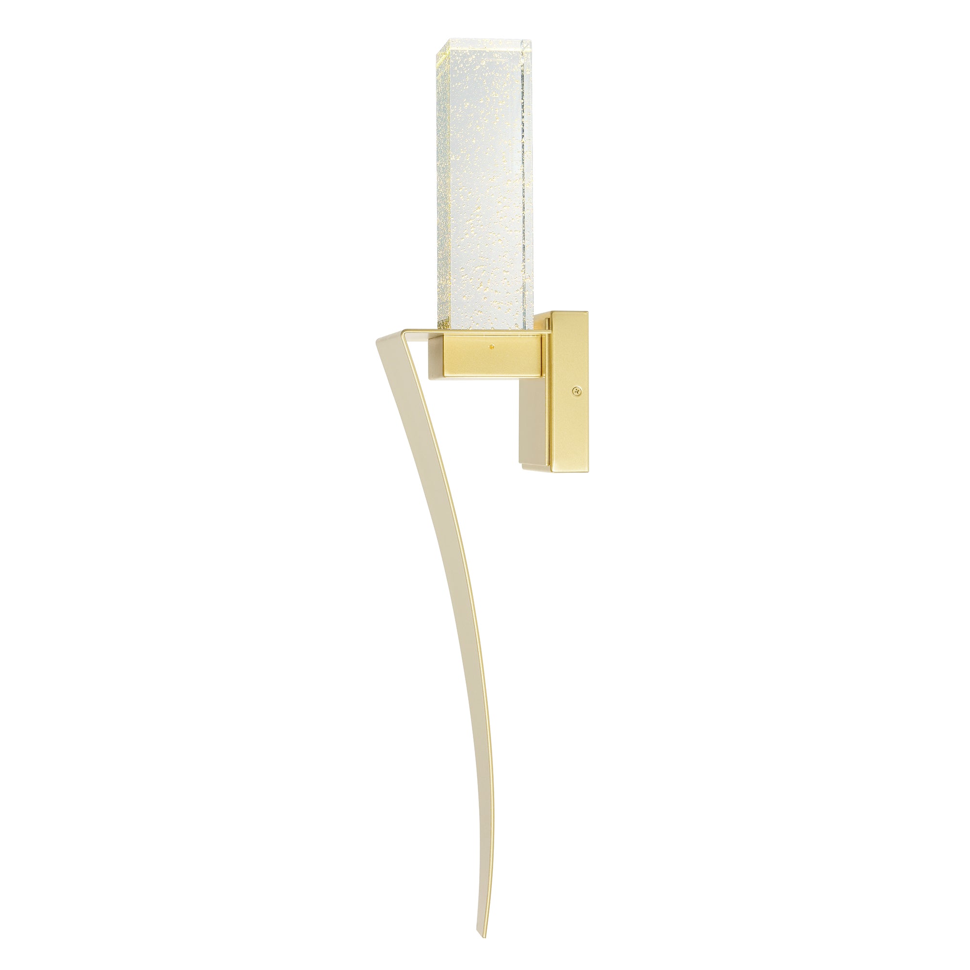 Catania Satin Gold Integrated LED Wall Light