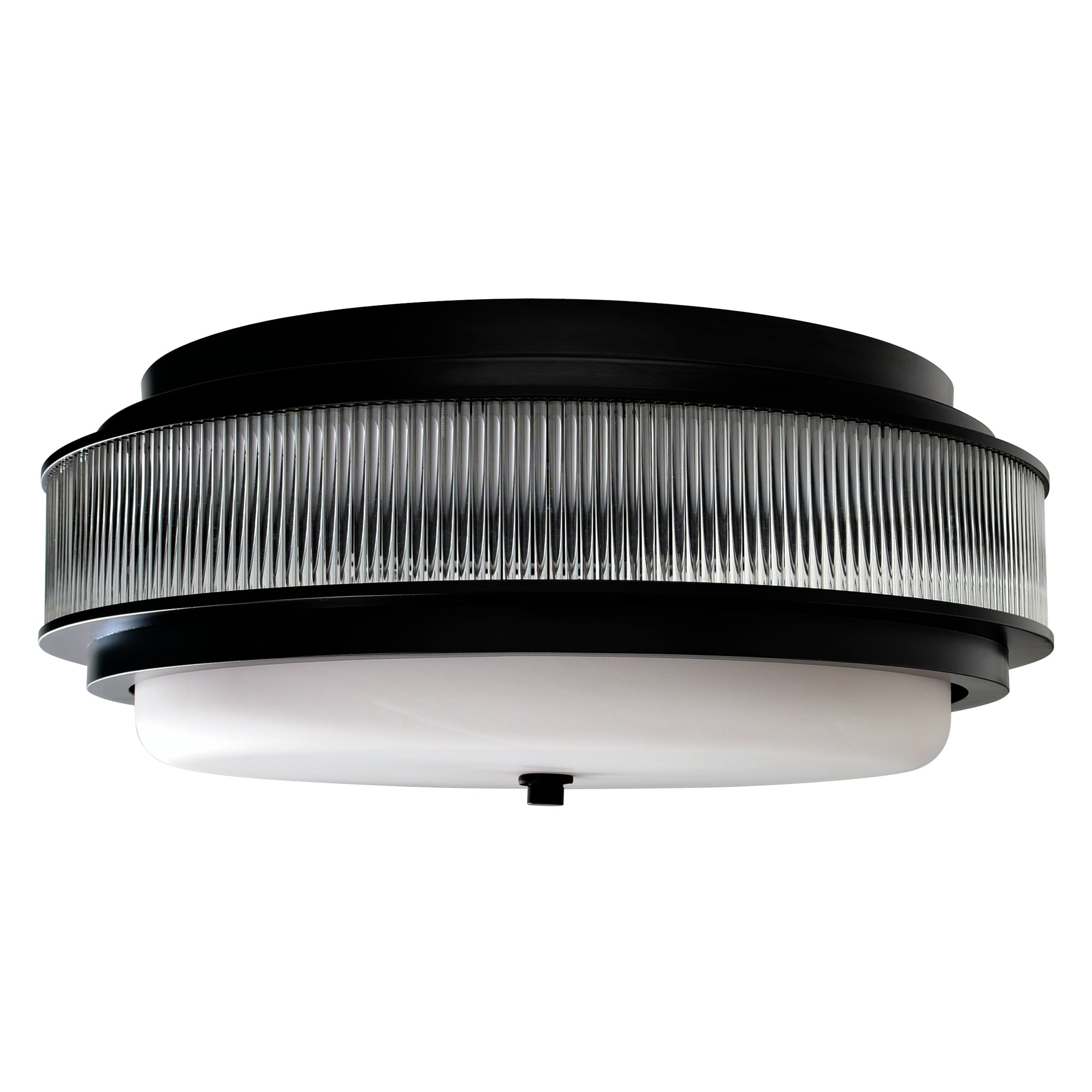 Valdivia Flush Mounts 4 Lights Black Finish