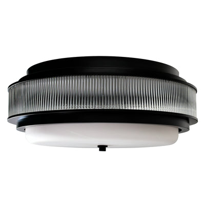 Valdivia Flush Mounts 4 Lights Black Finish