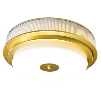 Valdivia Satin Gold 4 Light Flush Mounts