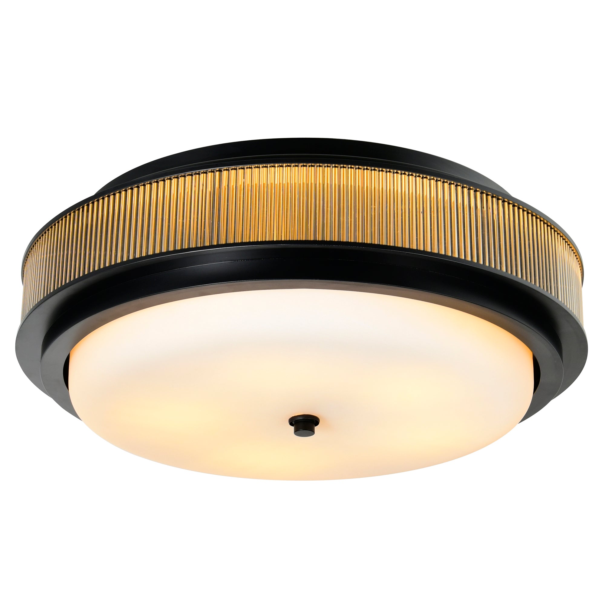 Valdivia Flush Mounts 5 Light Black Finish