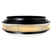Valdivia Flush Mounts 5 Light Black Finish
