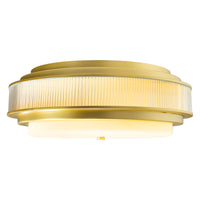 Valdivia Flush Mounts Satin Gold 5 Lights