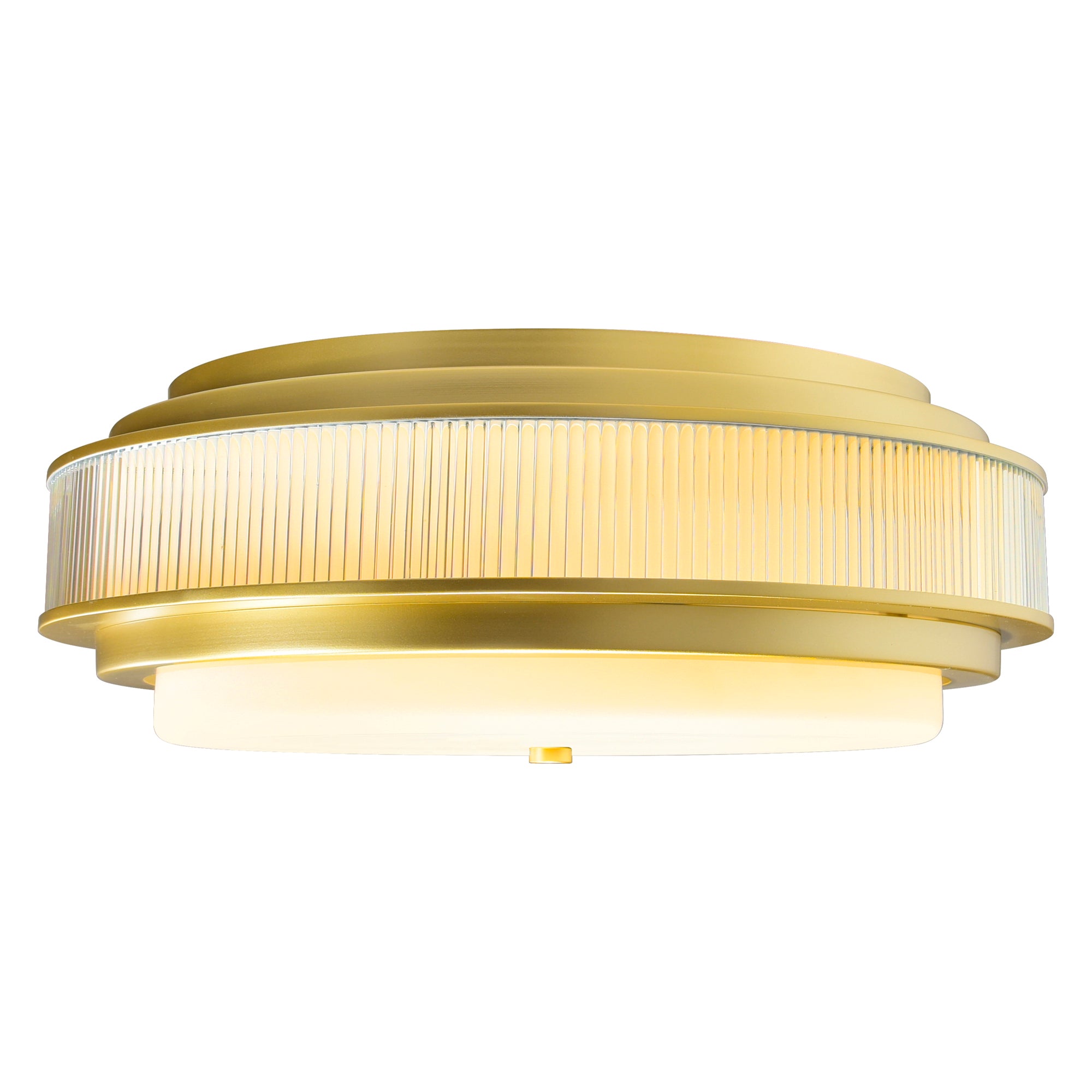 Valdivia Flush Mounts Satin Gold 5 Lights