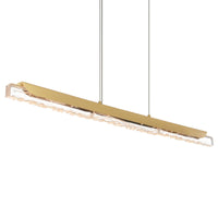 Valira Chandeliers Brass Integrated LED 48in