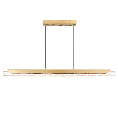 Valira Chandeliers Brass Integrated LED 48in