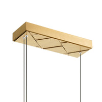 Valira Chandeliers Brass Integrated LED 48in