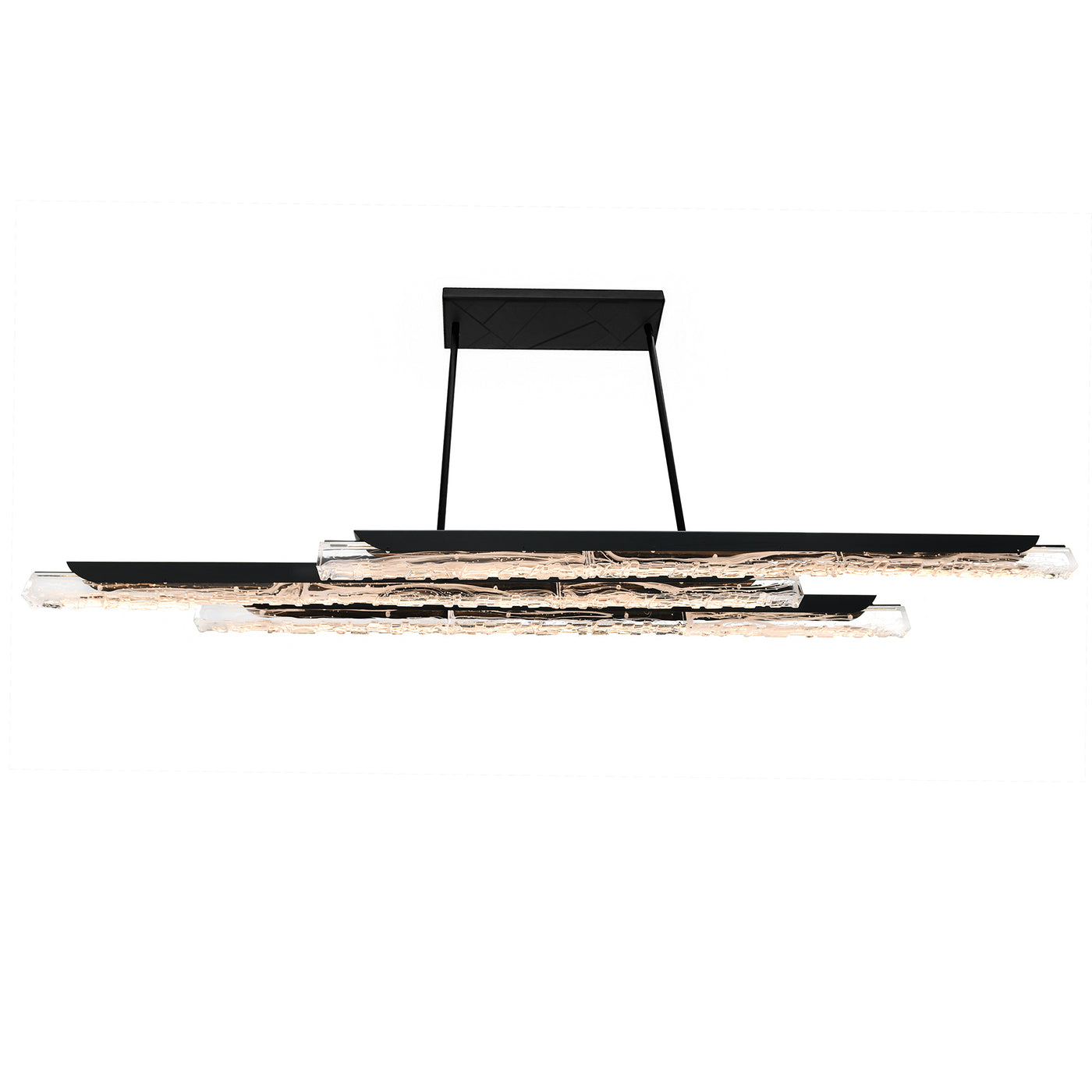 Valira Chandeliers Integrated LED Black Finish