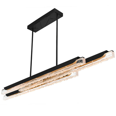 Valira Chandeliers Integrated LED Black Finish