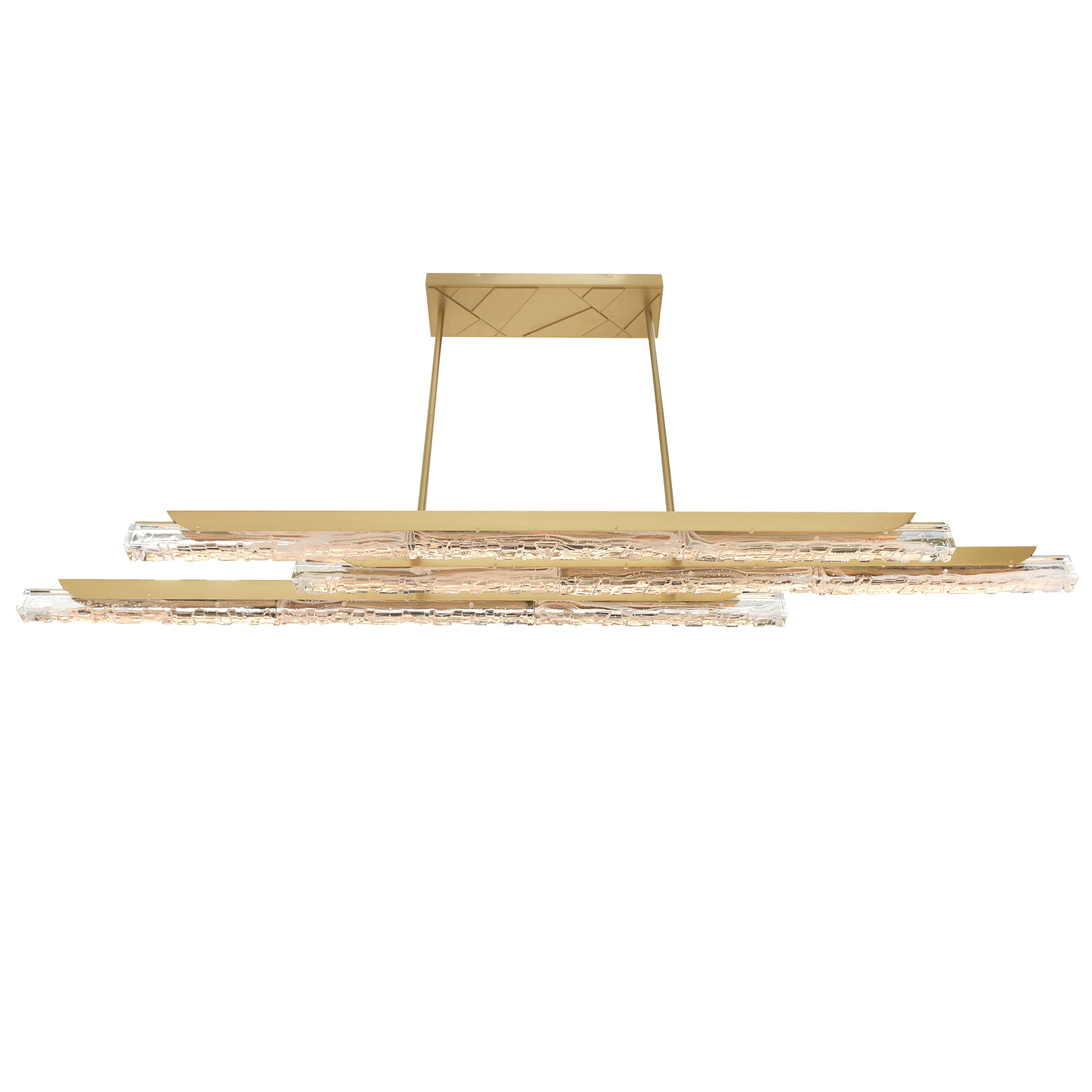 Valira Chandeliers Brass Integrated LED