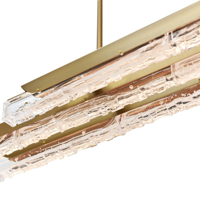 Valira Chandeliers Brass Integrated LED