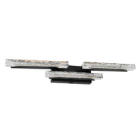 Valira Vanity Lights Black LED 35.5 Inch