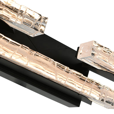 Valira Vanity Lights Black LED 35.5 Inch