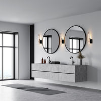 Valira Wall Lights Integrated LED Black