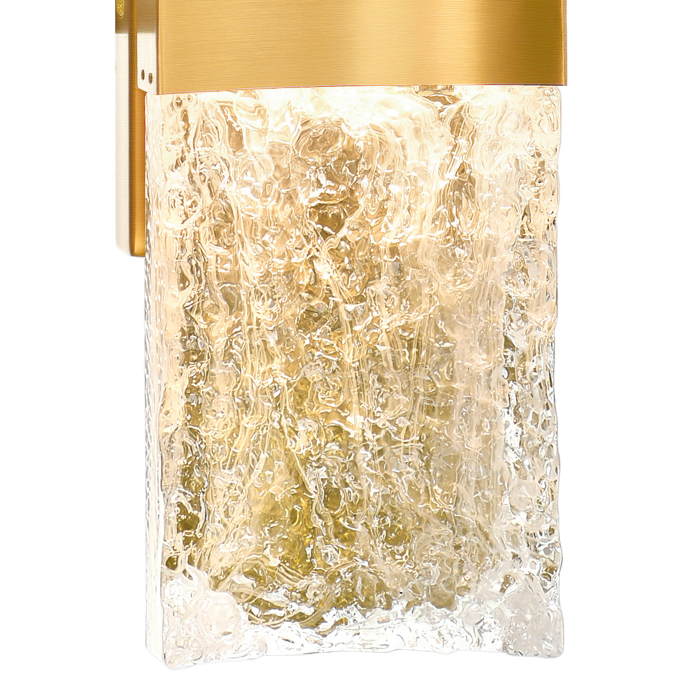 Lava Wall Lights Brass Integrated LED 20in